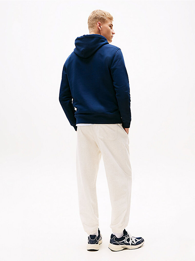 Erkek TJM Regular Badge Hoodie Lacivert DM0DM20258C1G