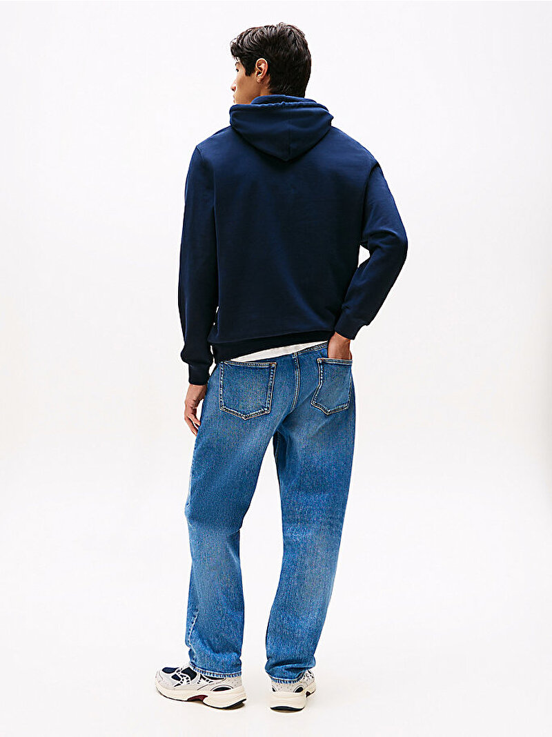Erkek TJM Regular Dna Hoodie Lacivert DM0DM22113C1G