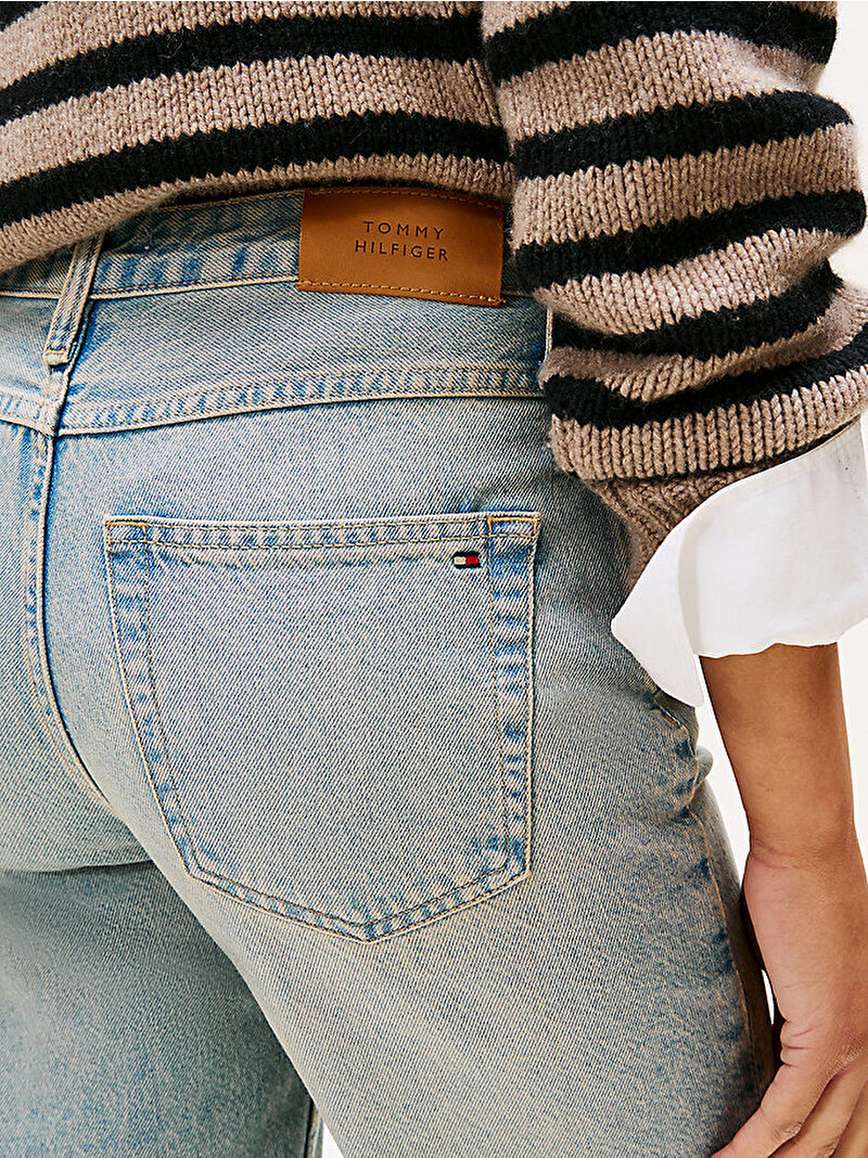 Kadın Kyle Classic Straight Jean Pantolon Mavi  WW0WW467271AA