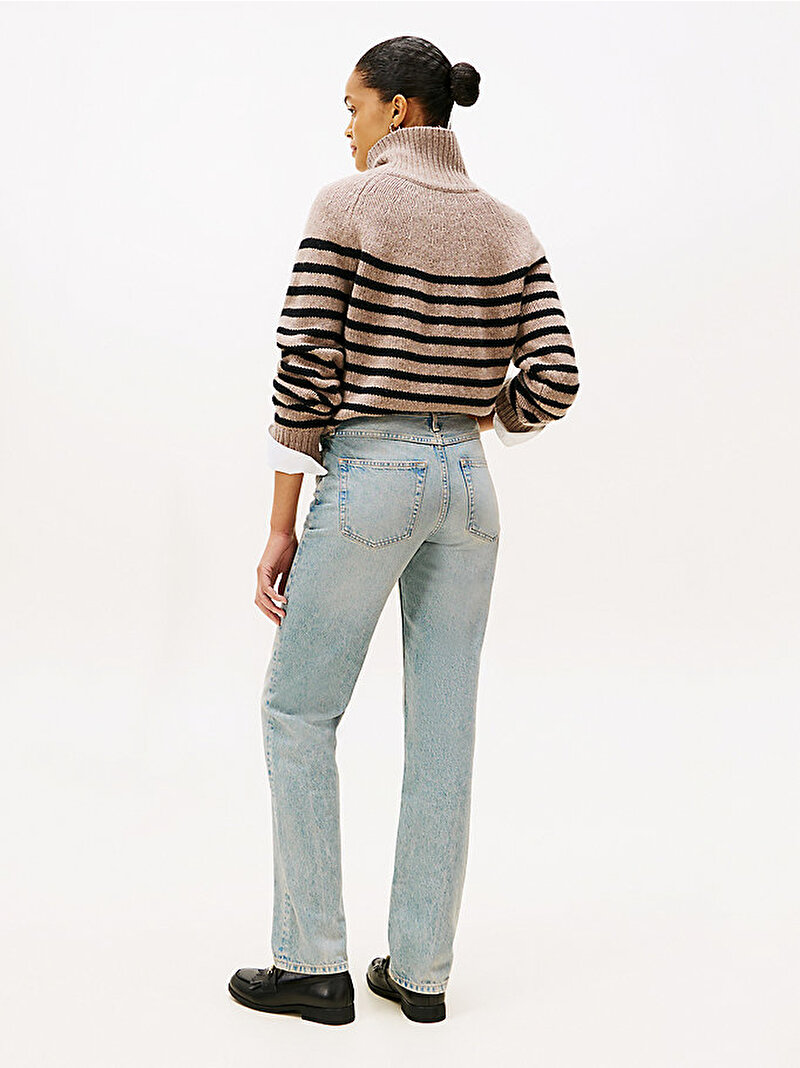 Kadın Kyle Classic Straight Jean Pantolon Mavi  WW0WW467271AA