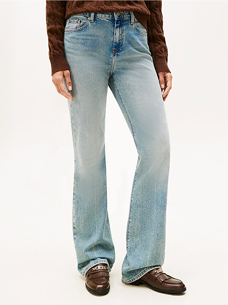 Kadın Kyle Bootcut Jean Pantolon Mavi  WW0WW467301AA
