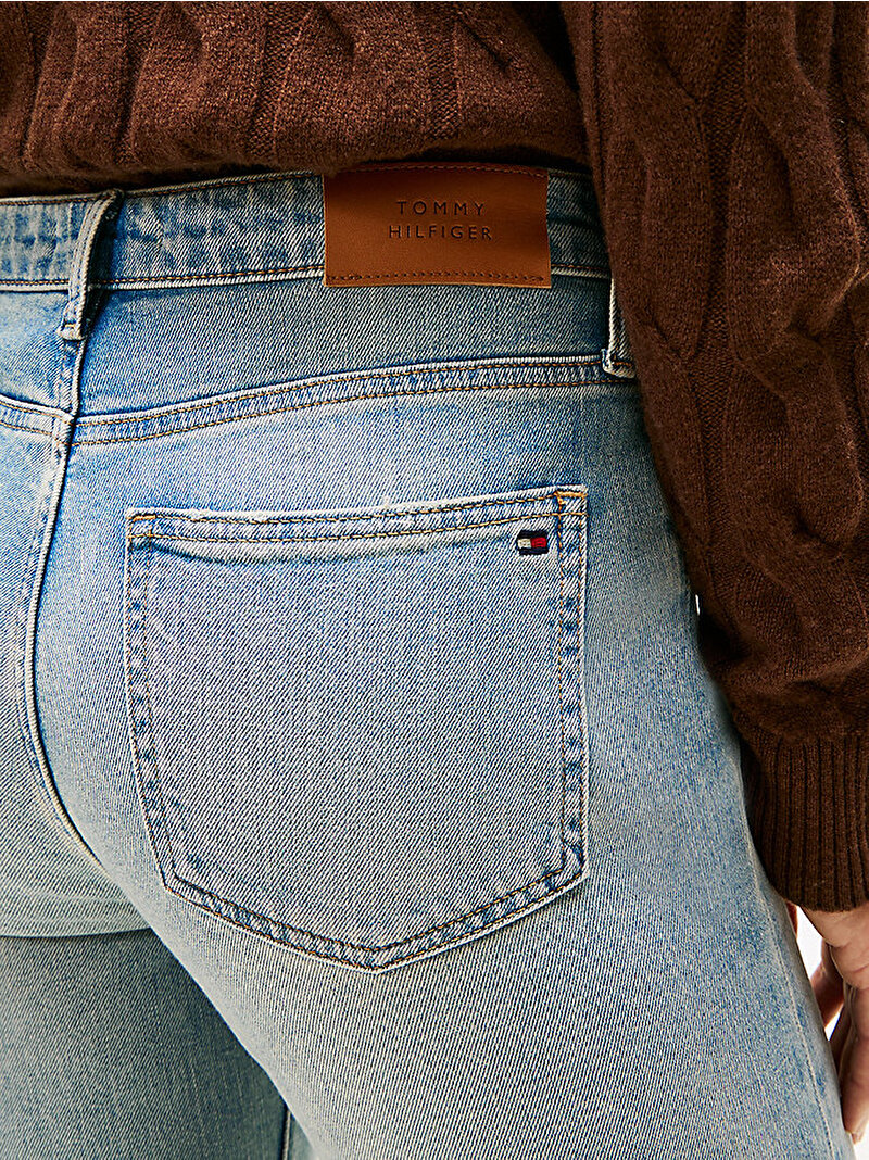 Kadın Kyle Bootcut Jean Pantolon Mavi  WW0WW467301AA