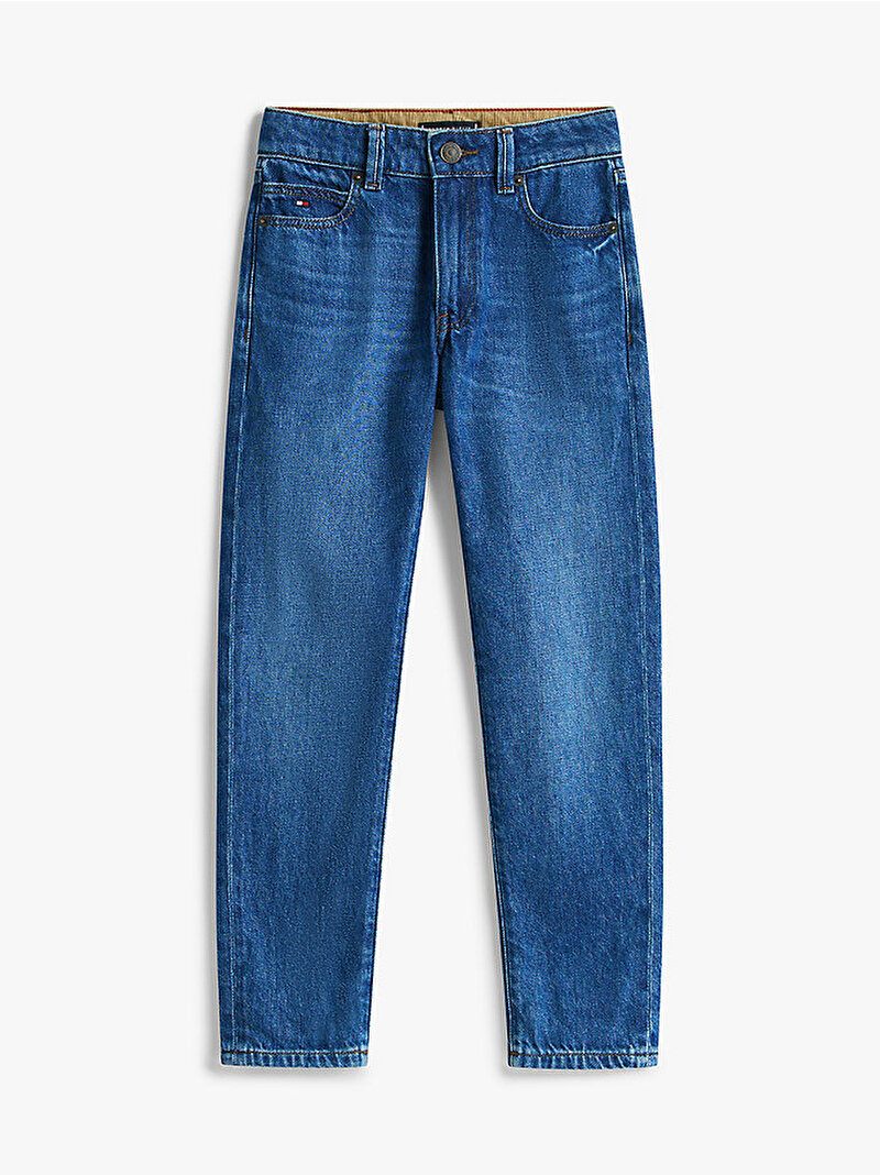 Erkek Çocuk Modern Straight Dark Jean Pantolon Mavi  KB0KB099201CF