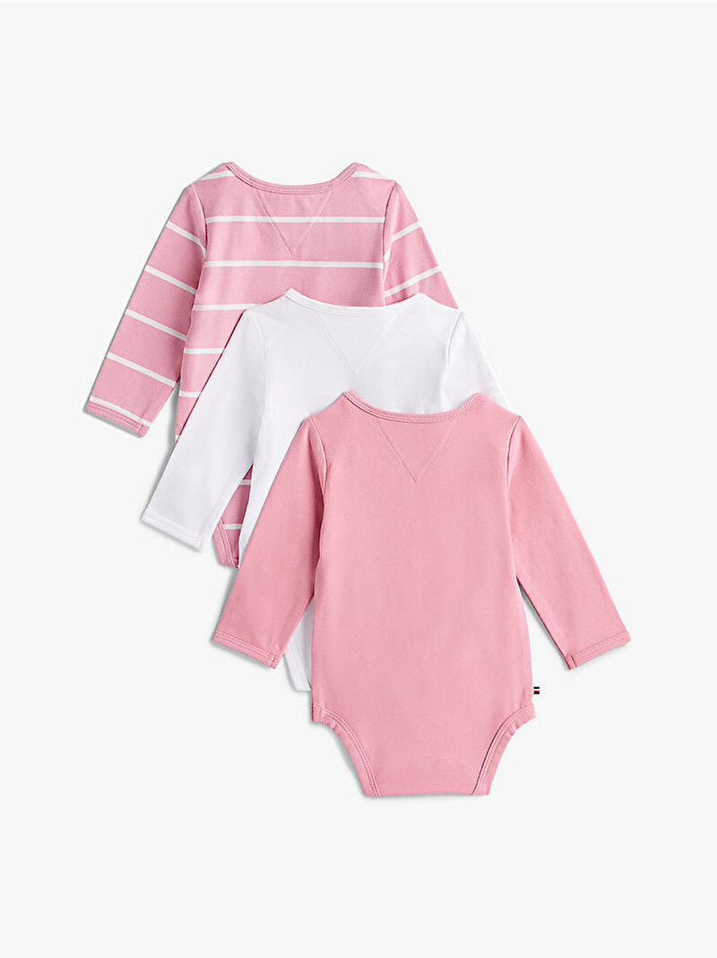 Bebek 3'lü Paket Body Hediye Seti Pembe  KN0KN02076THC