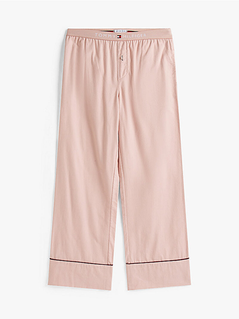 Kadın Solid Flannel Pijama Altı Pembe  UW0UW06161TQN