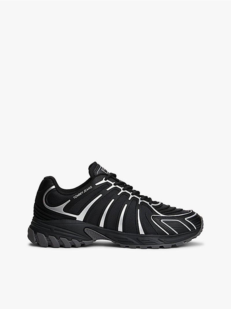 Erkek TJM Outdoor Runner Sneaker Siyah EM0EM01640BDS