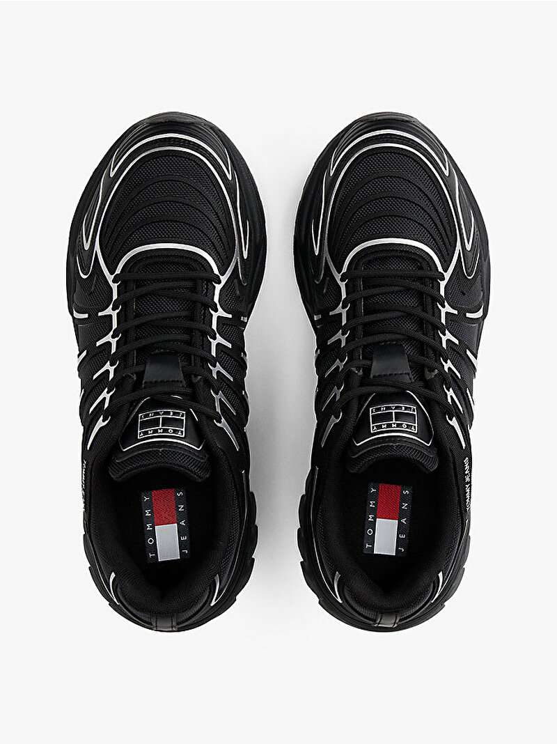Erkek TJM Outdoor Runner Sneaker Siyah EM0EM01640BDS