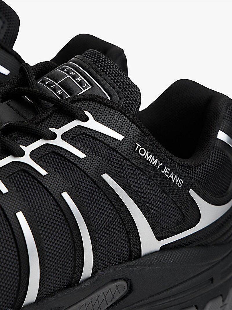 Erkek TJM Outdoor Runner Sneaker Siyah EM0EM01640BDS