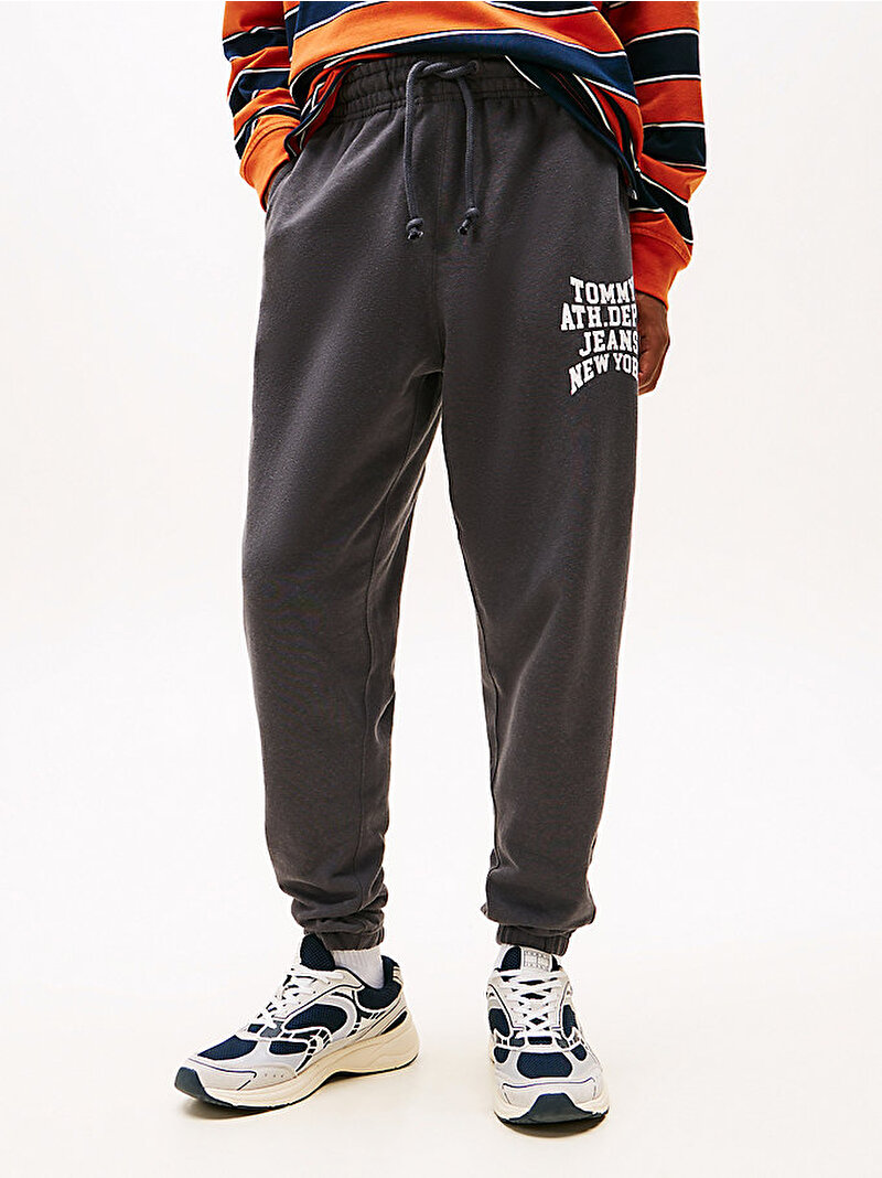 Erkek TJM Regular Archive Varsity Eşofman Altı Siyah DM0DM22083PT2