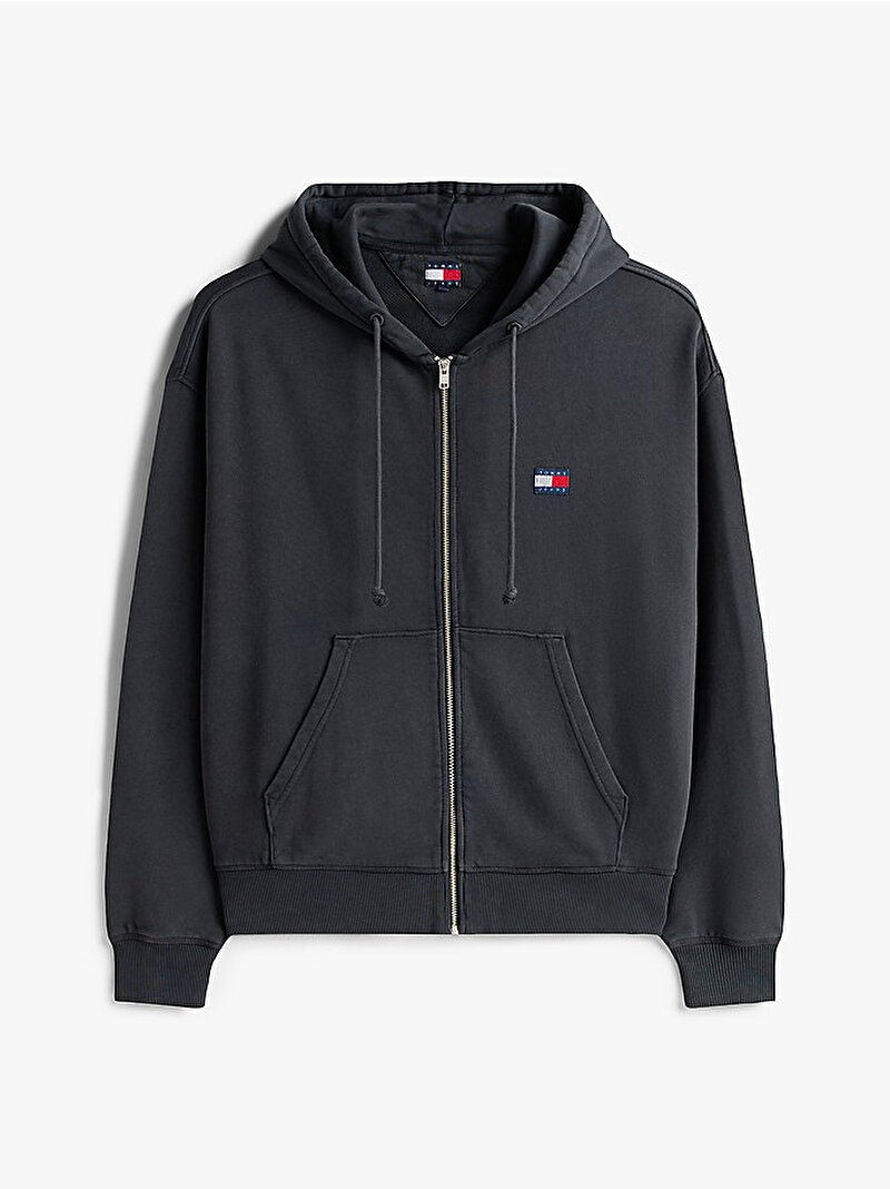 Erkek TJM 90s New Classics Sweatshirt Siyah DM0DM22080PT2