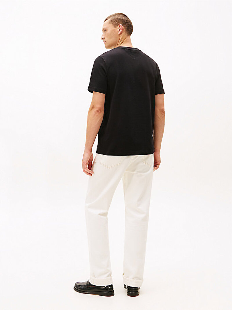 Erkek Icon Gold T-shirt Siyah MW0MW41500BDS