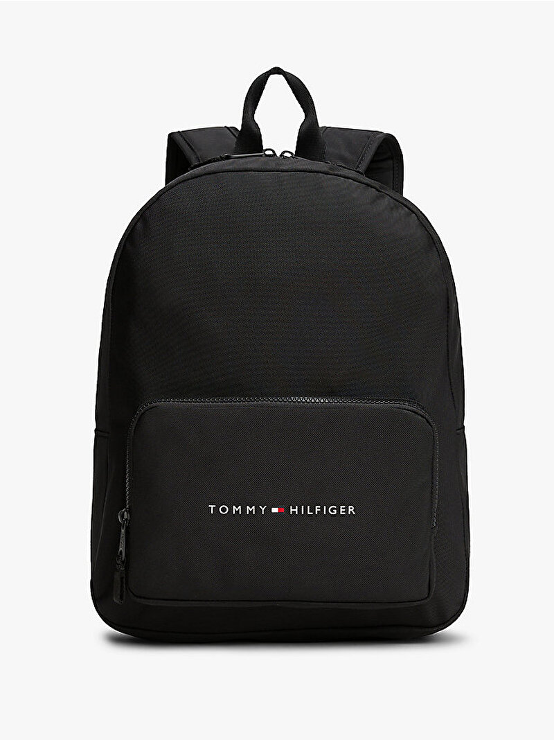 Çocuk Unisex TH Essential Sırt Çantası Siyah AU0AU01864BDS
