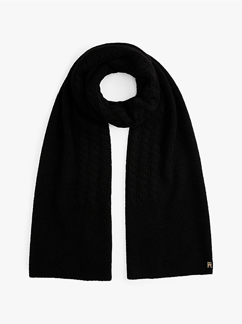 Kadın TH Elevated Chic Atkı Siyah AW0AW17788BDS