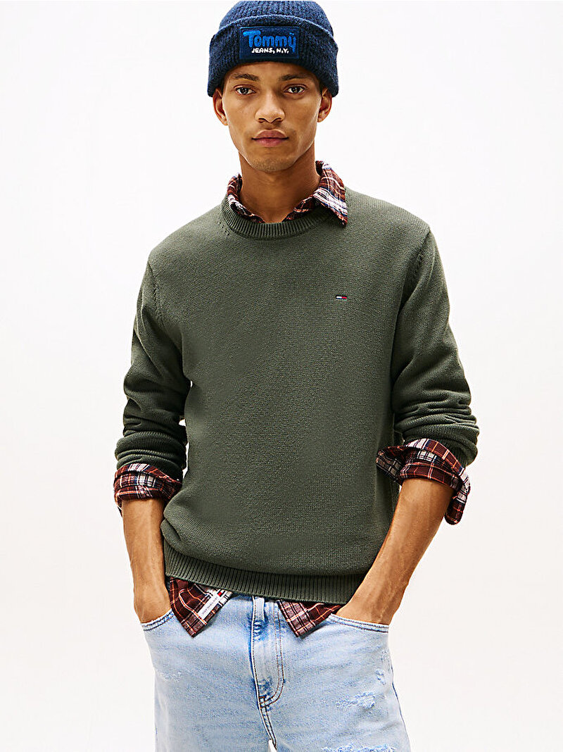 Erkek TJM Slim Essential Kazak Yeşil DM0DM21787MRH