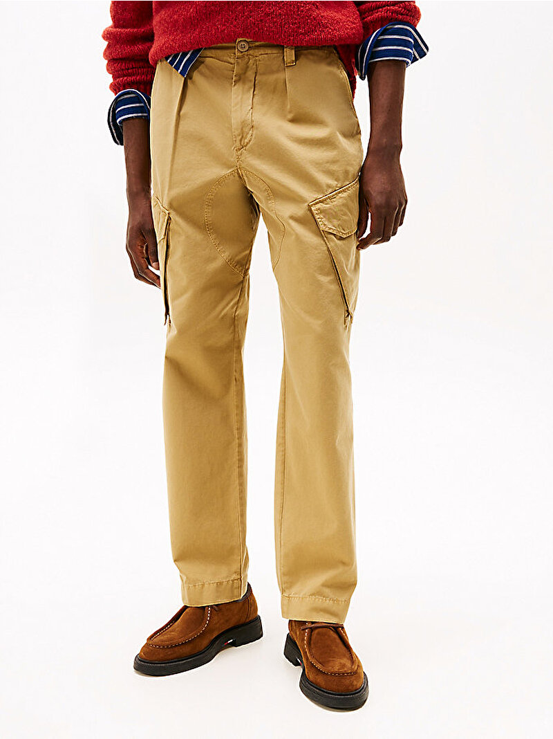 Erkek Murray Slanted Cargo Pantolon Bej  MW0MW40336AEH