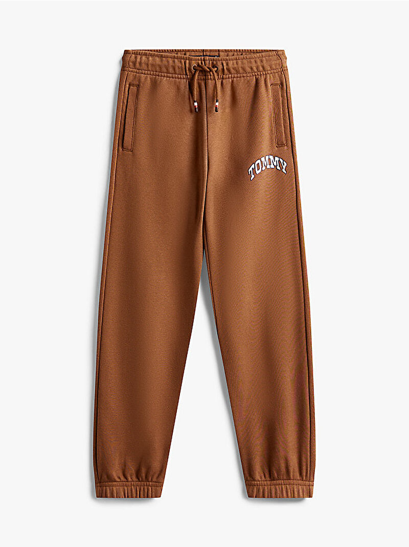 Erkek Çocuk Varsity Raised Print Eşofman Altı Bej  KB0KB09905GVP