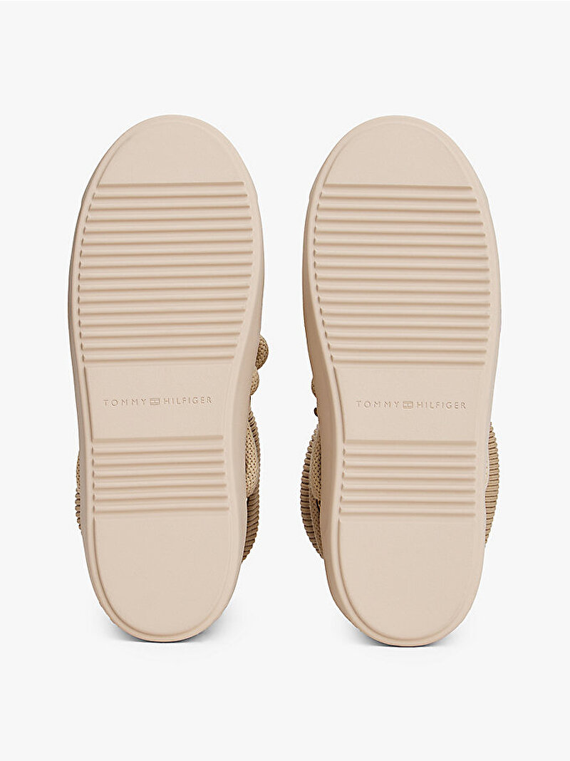 Kadın Tommytech Logotape Bot Bej  FW0FW08998ACC