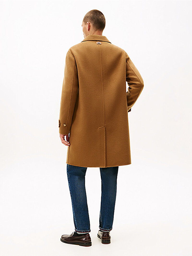 Erkek Dc Splittable Cashmere Kaban Bej  MW0MW40765GWA