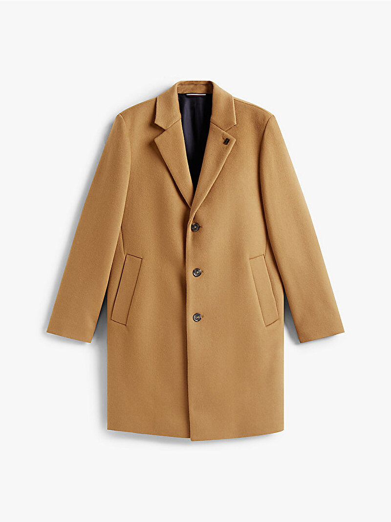 Erkek Dc Wool Mix Kaban Bej  MW0MW40768GWA