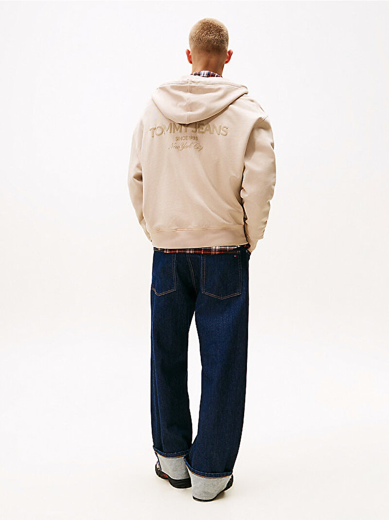 Erkek TJM 90s New Classics Sweatshirt Bej  DM0DM22080AFE