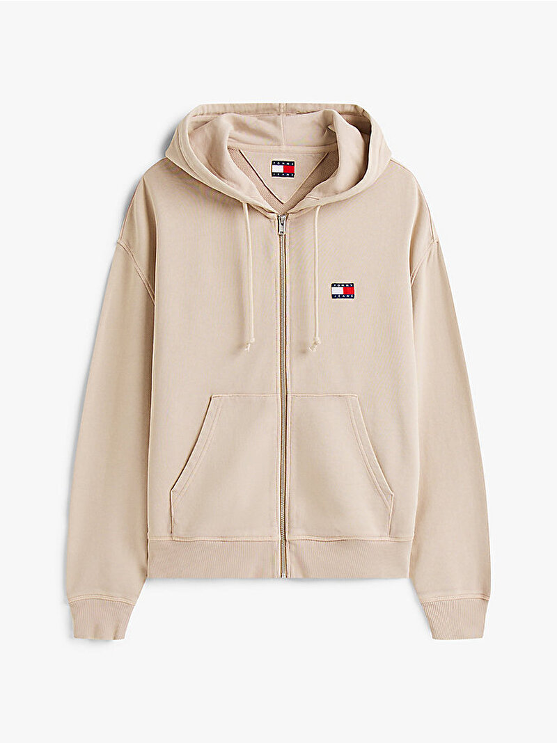 Erkek TJM 90s New Classics Sweatshirt Bej  DM0DM22080AFE