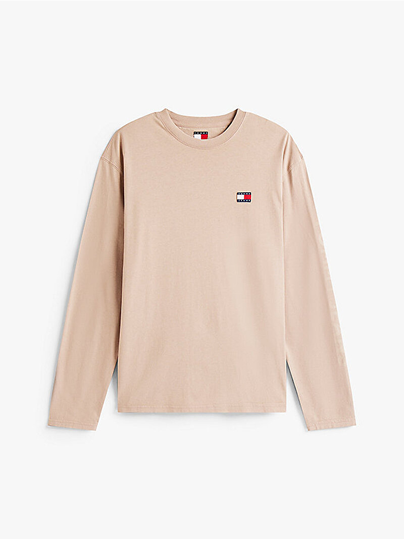 Erkek TJM Relax New Classics T-shirt Bej  DM0DM21976AFE