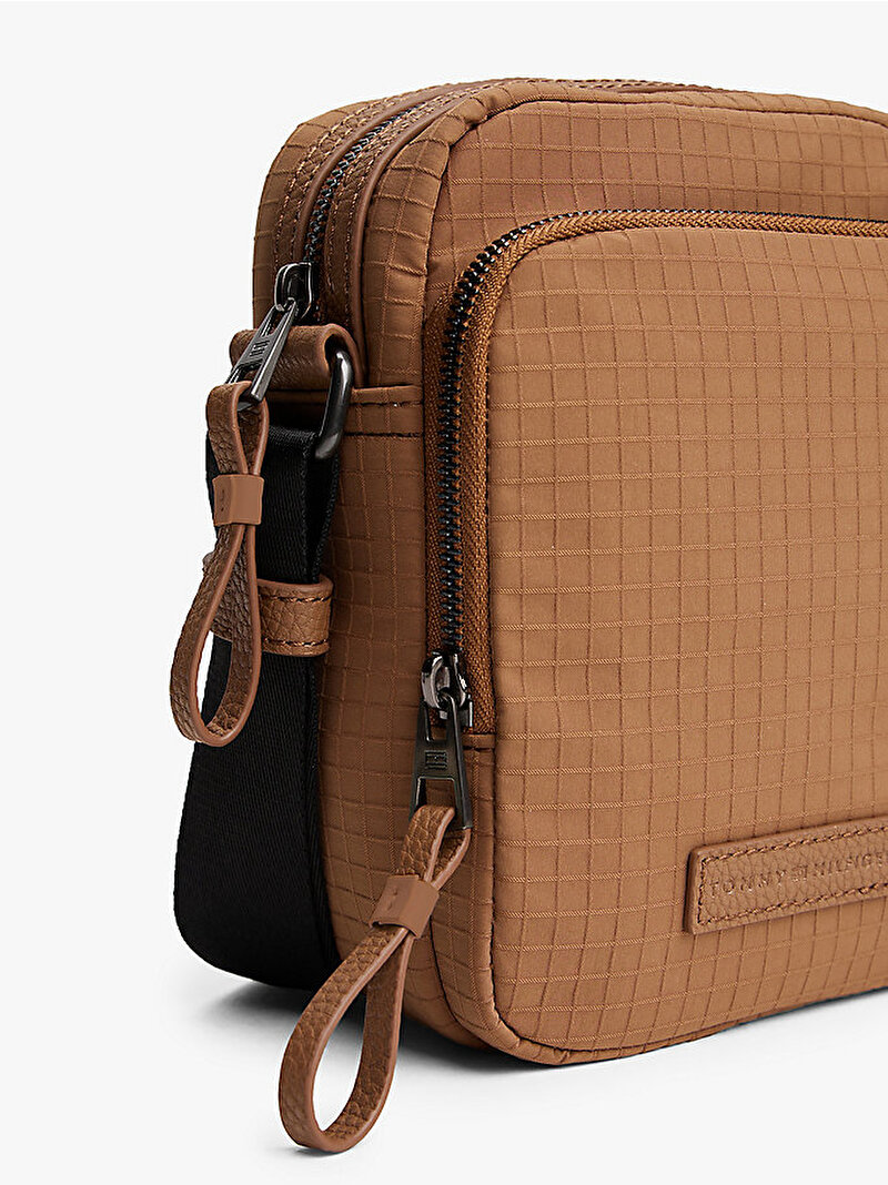 Erkek TH Casual Tech Mini Çapraz Çanta Bej  AM0AM13783GWA