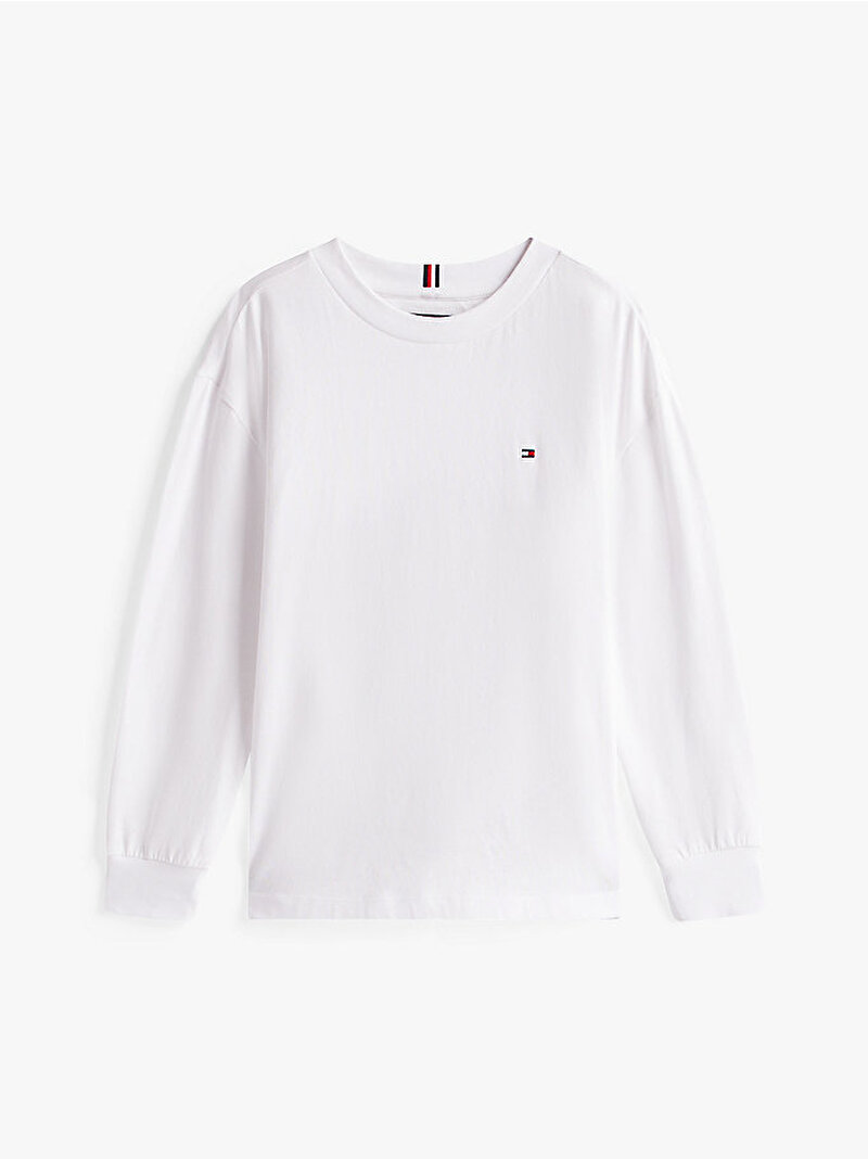 Erkek Çocuk Essential Sweatshirt Beyaz  KB0KB09846YBR