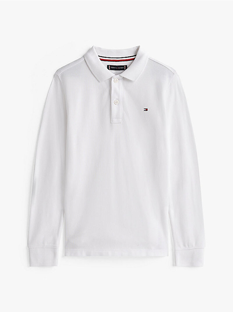 Erkek Çocuk Regular Polo T-shirt Beyaz  KB0KB09664YBR