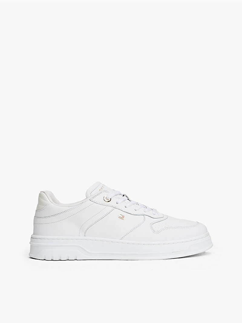 Kadın TH Sporty Cupsole Sneaker Beyaz  FW0FW08795YBS