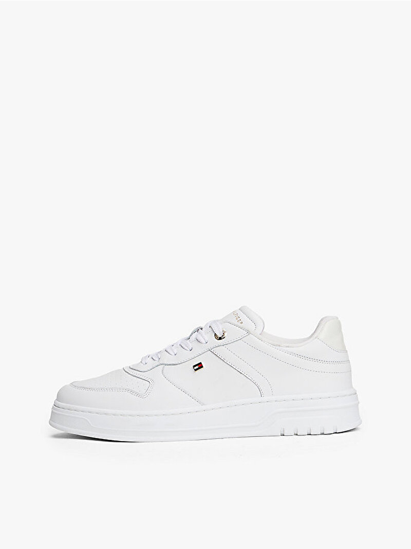 Kadın TH Sporty Cupsole Sneaker Beyaz  FW0FW08795YBS