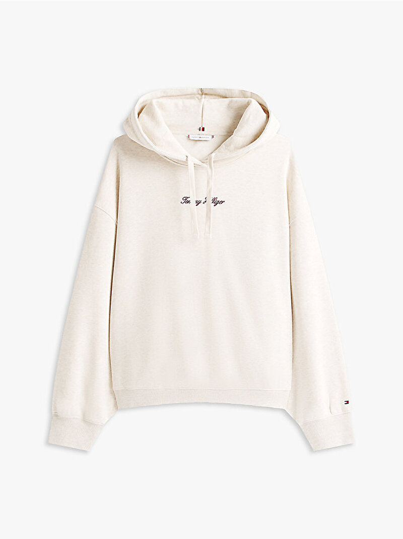 Kadın Classic Fleece Sweatshirt Beyaz  WW0WW47459ADK