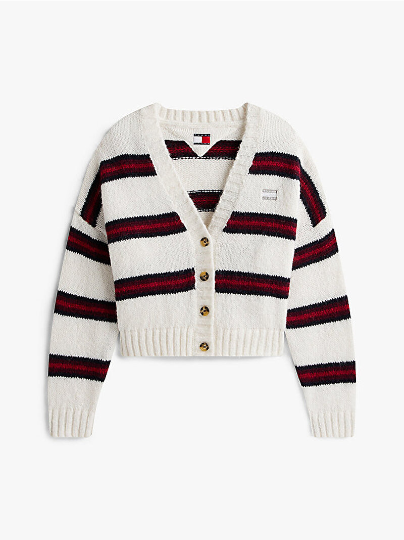 Kadın TJW Badge Stripe Kazak Çok renkli DW0DW21678YBH