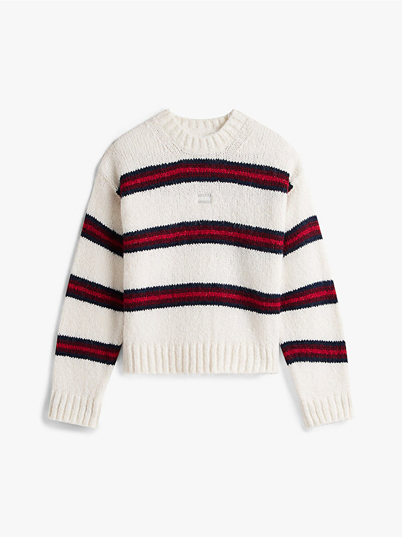 Kadın TJW Badge Stripe Kazak Çok renkli DW0DW21679YBH