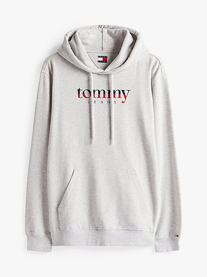 Erkek TJM Regular Dna Hoodie Gri DM0DM22113P09