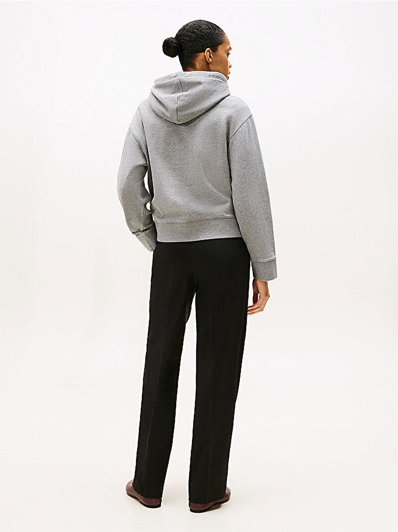 Kadın Modern Regular Sweatshirt Gri WW0WW46127P61