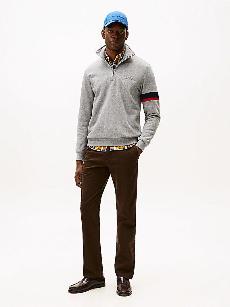 Erkek Insert Sweatshirt Gri MW0MW40480P91