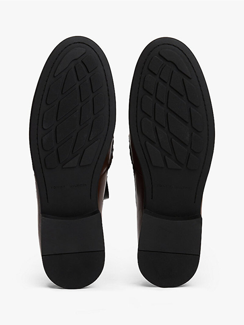Kadın TH Chain Fringe Loafer Kahverengi FW0FW08971GV0
