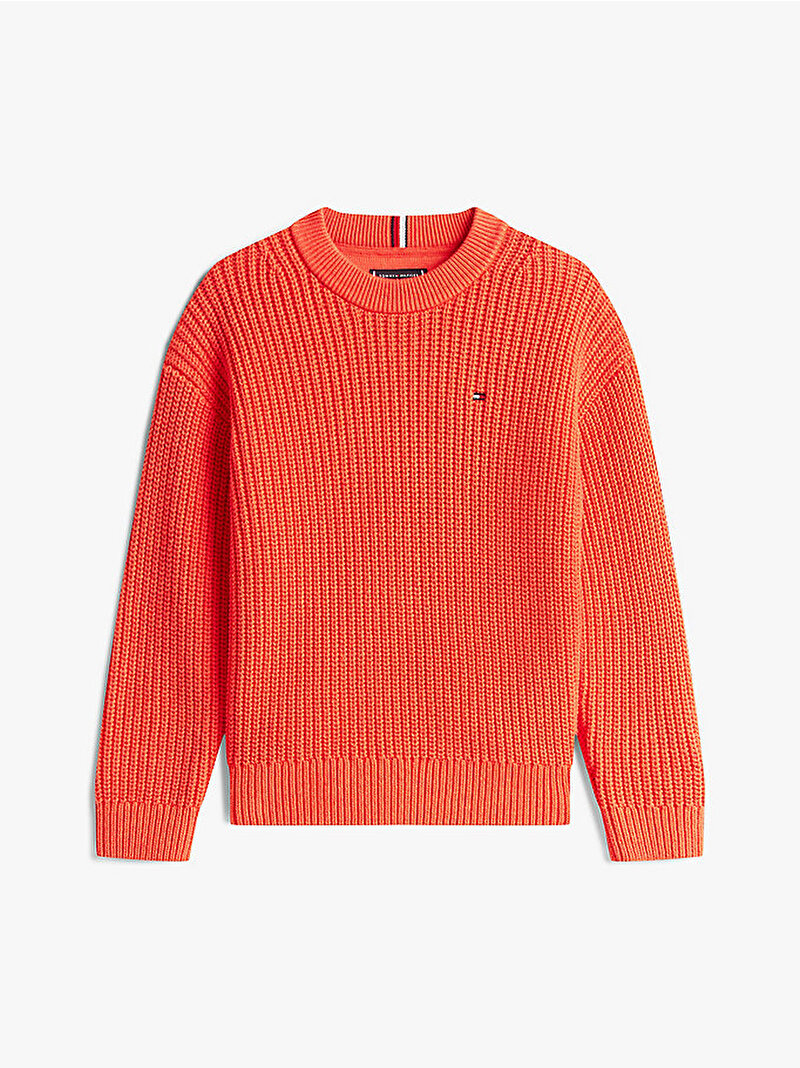 Erkek Çocuk C-neck Kazak Kırmızı KB0KB09908XM2