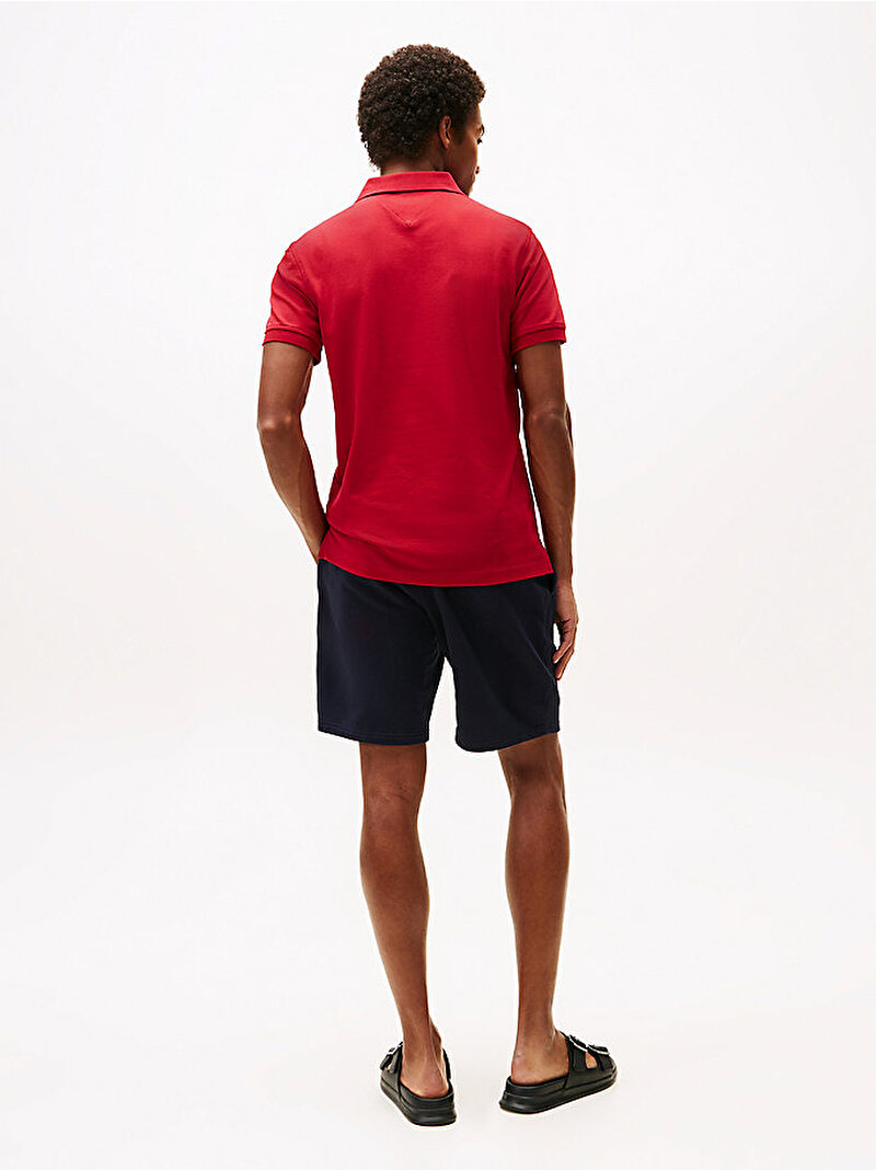 Erkek 1985 Slim Polo T-shirt Kırmızı MW0MW17771XLD
