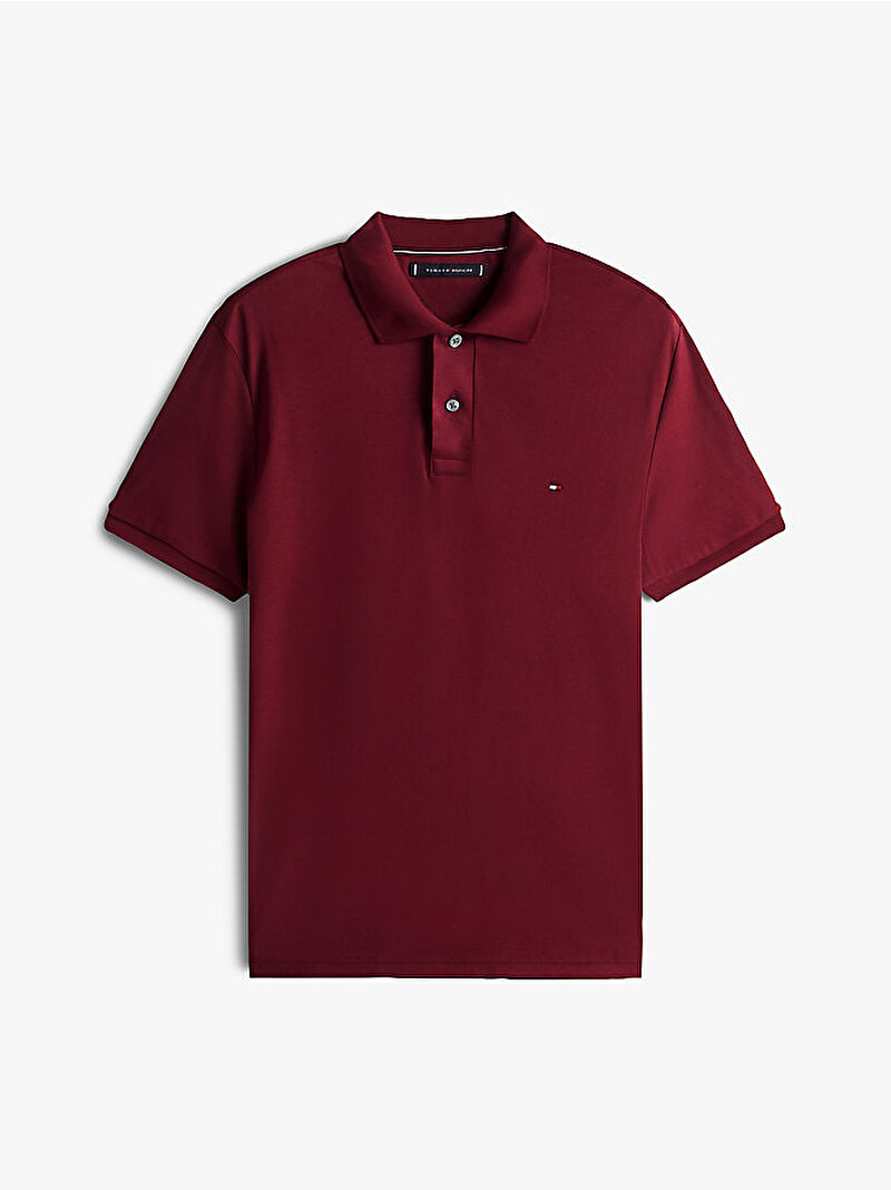 Erkek Liquid Cotton Regular Polo T-shirt Kırmızı MW0MW39994VLP