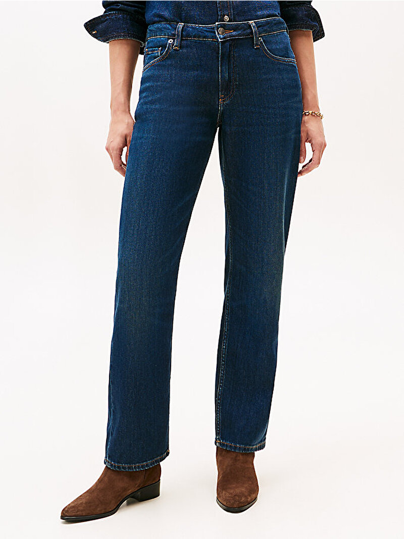 Kadın Milo Classic Jean Pantolon Lacivert WW0WW474871BK