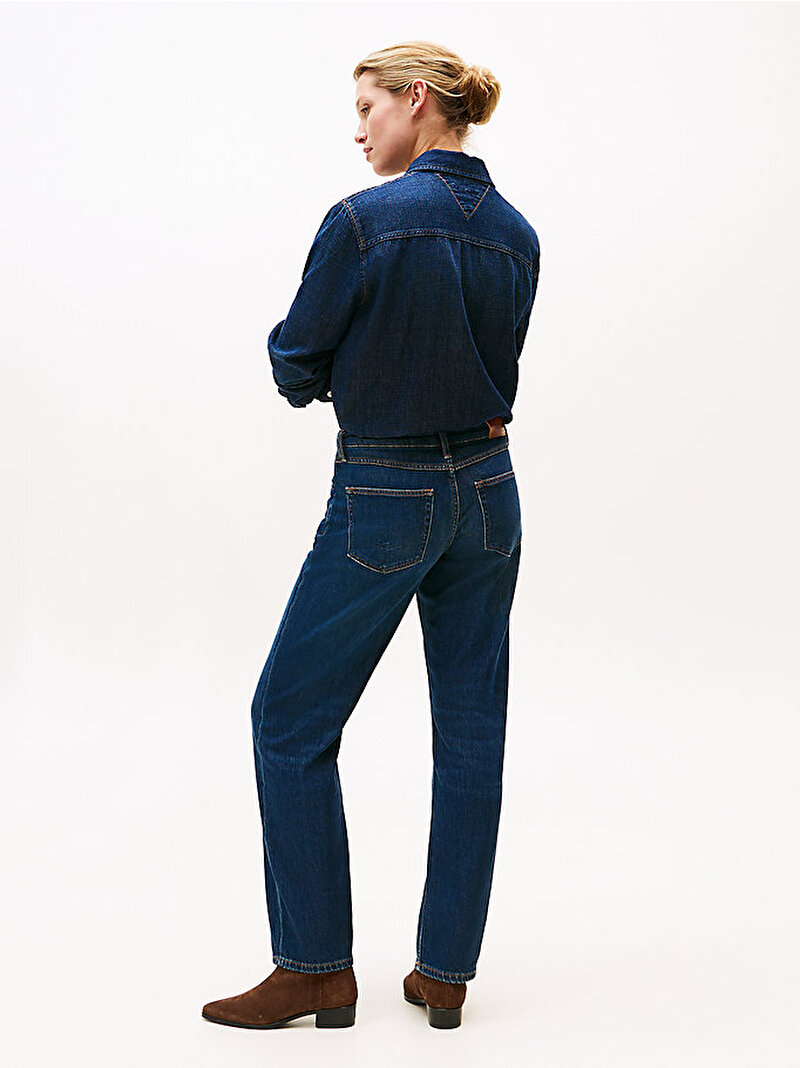 Kadın Milo Classic Jean Pantolon Lacivert WW0WW474871BK