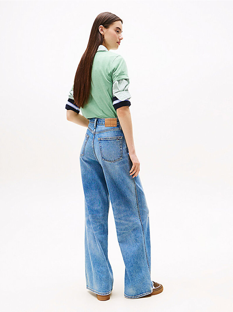 Kadın Claire Jean Pantolon Mavi DW0DW221401A5