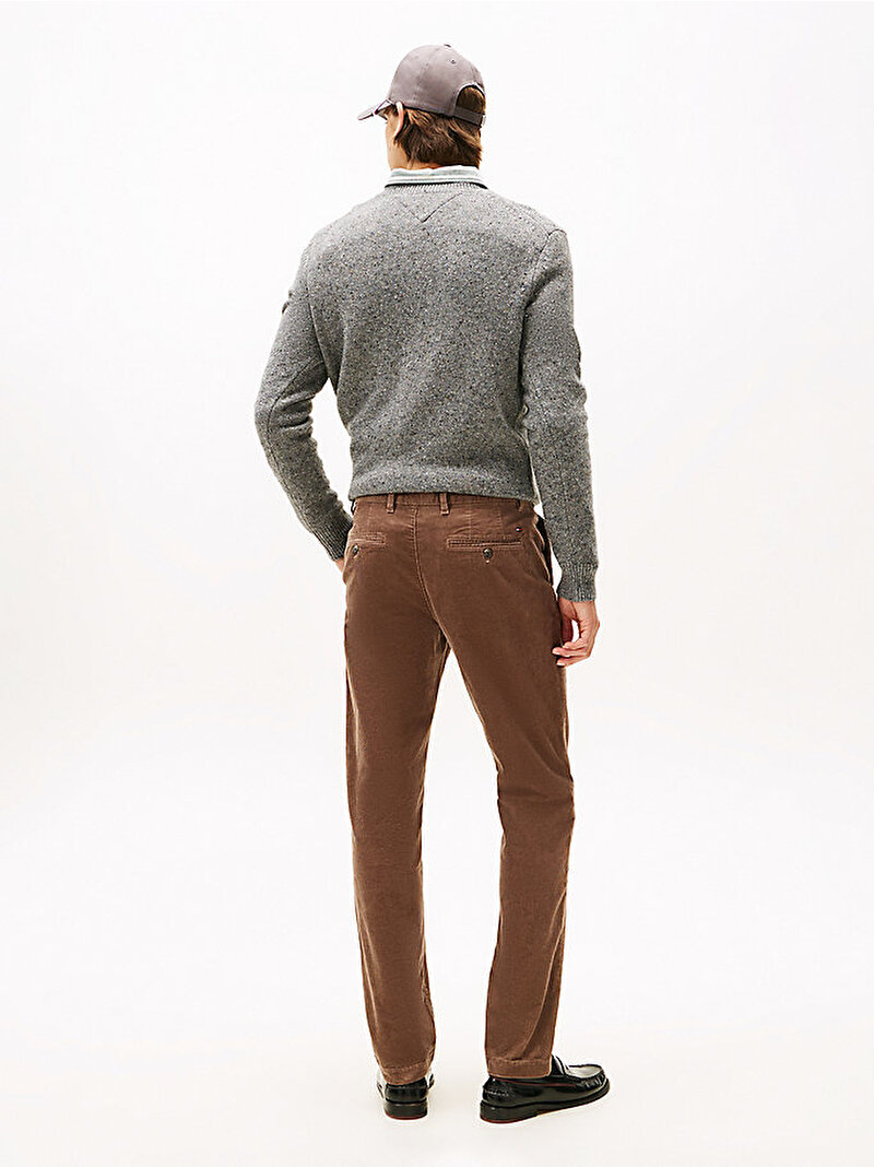 Erkek Denton Corduroy Pantolon Kahverengi MW0MW402670F7