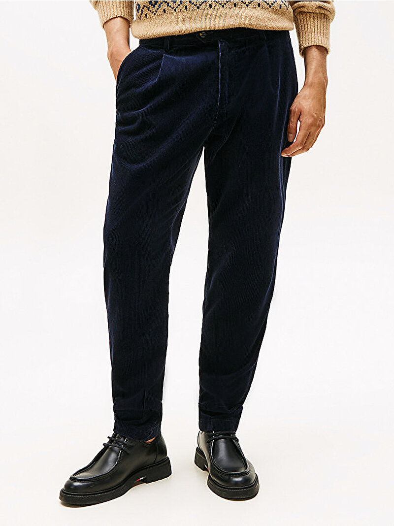Erkek Harlem Corduroy Pantolon Lacivert MW0MW403340GZ