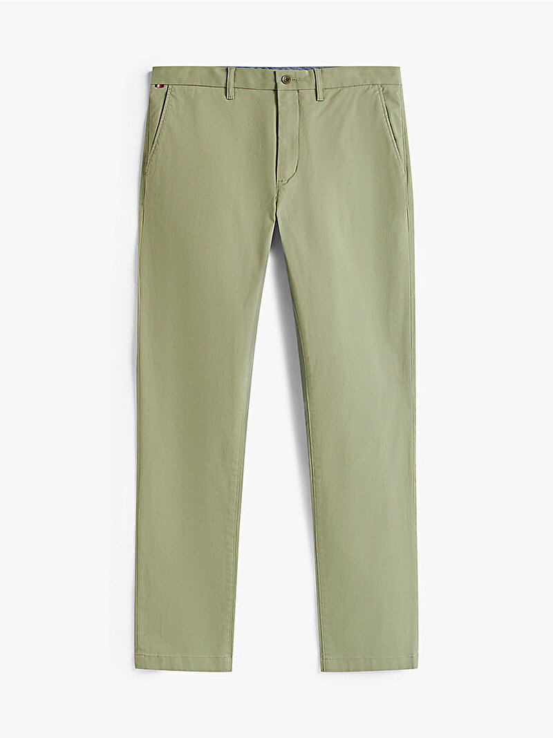Erkek Chino Denton Pantolon Yeşil MW0MW25964PMM