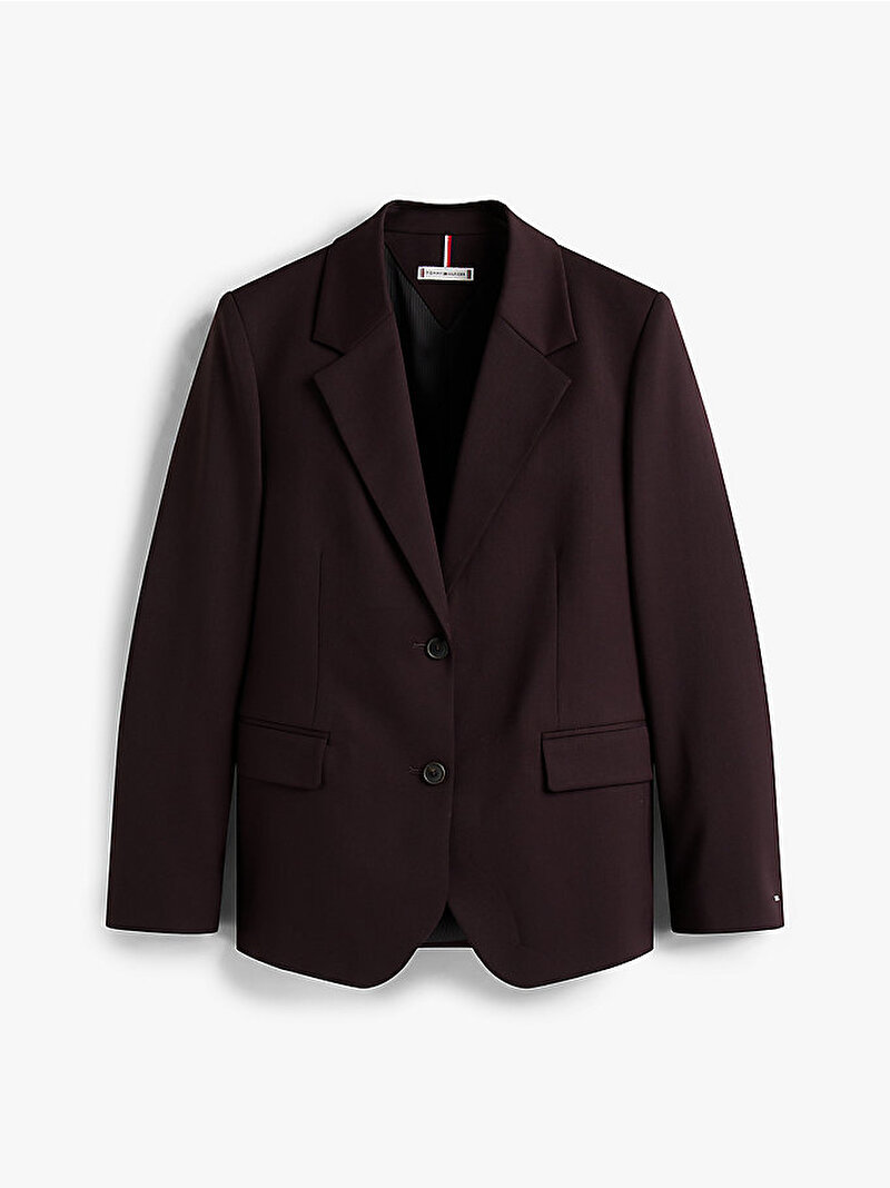 Kadın Timeless Wool Blazer Kırmızı WW0WW46662XIH