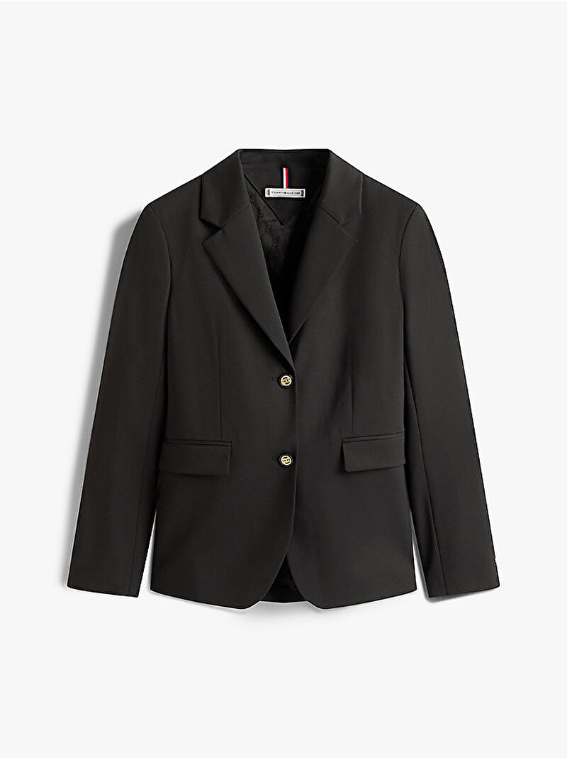 Kadın Timeless Wool Blazer Siyah WW0WW46662BDS