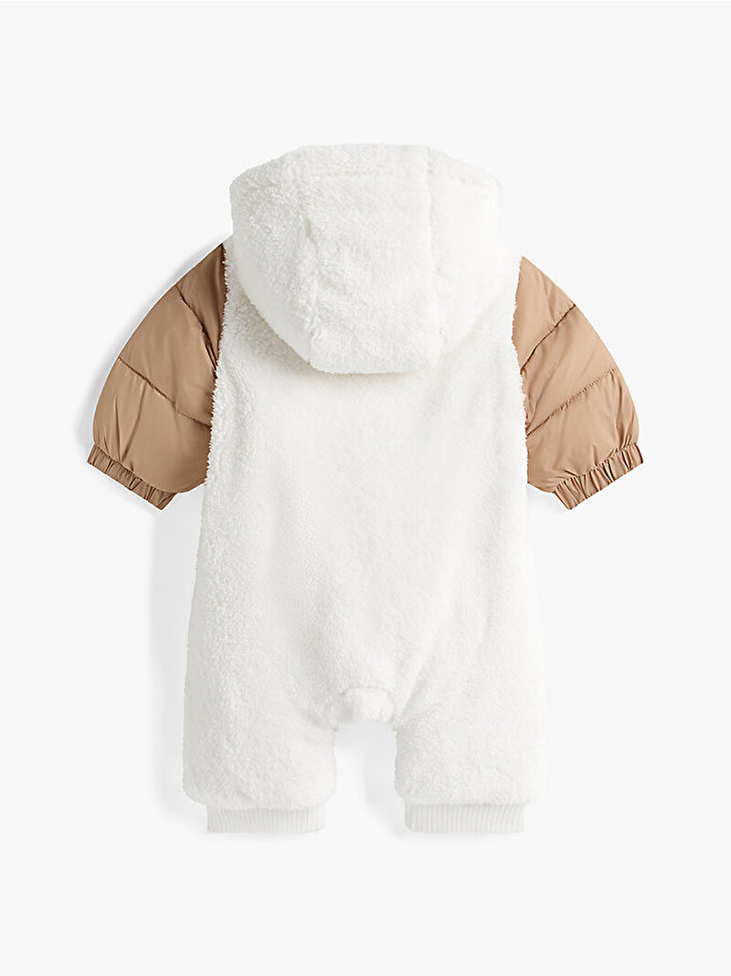 Bebek Teddy Combi Kar Tulumu Beyaz  KN0KN02125YA8